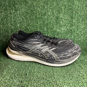 Asics Gel Kayano 29 FF Blast+ Running Knit Athletic Sneaker Black White Mens 13